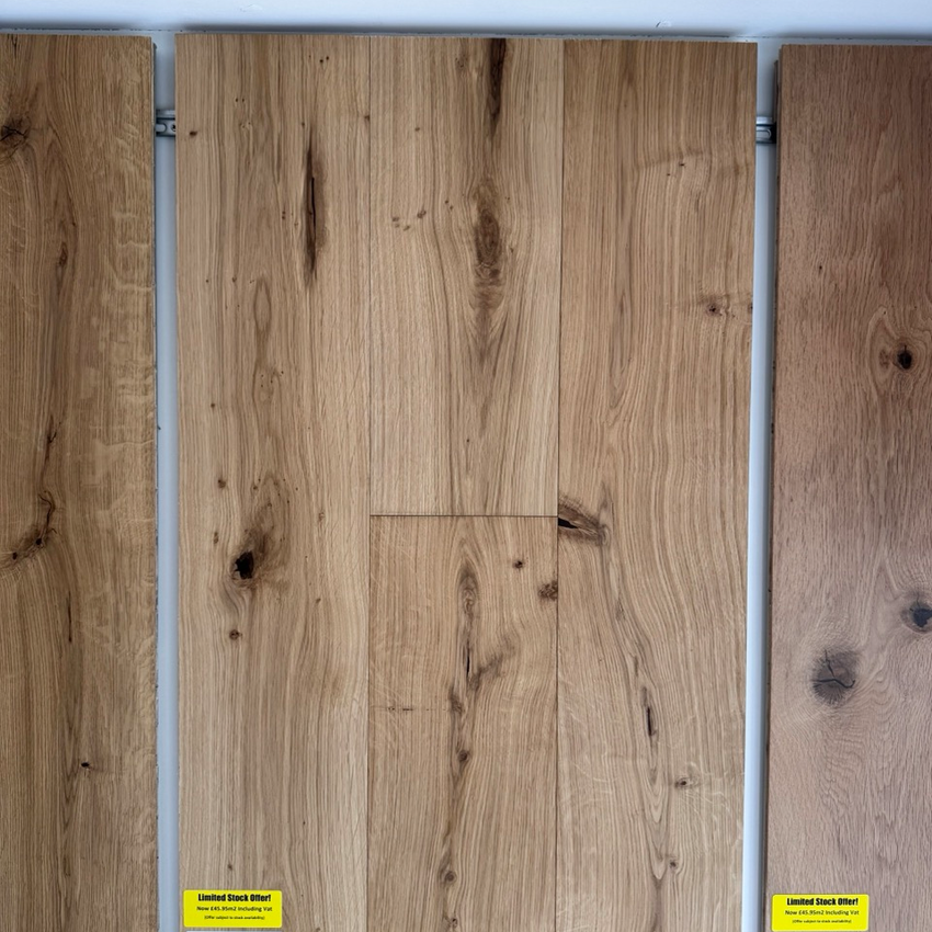 Boston Engineered Real Wood French Oak Matt Lacquered